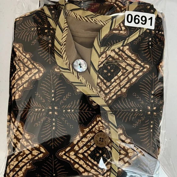 Koos Of Course Womens L Reversible Top/Jacket & Skirt Set Art To Wear Lagenlook - Picture 16 of 16